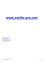 Предварительный просмотр 13 страницы Evolite EVO SPARK 600 User Manual