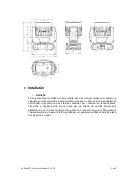 Предварительный просмотр 5 страницы Evolite Evo Wash 730z Pix User Manual