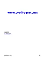 Предварительный просмотр 11 страницы Evolite HeavyFOG 1200 User Manual