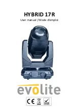 Evolite HYBRID 17R User Manual предпросмотр