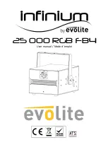 Evolite Infinium 25000 RGB FB4 User Manual preview