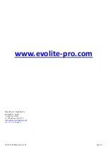 Предварительный просмотр 25 страницы Evolite LDJ 2000 RGB User Manual