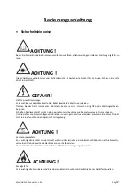 Preview for 18 page of Evolite MaxBAR 210 IP65 User Manual