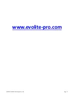 Предварительный просмотр 21 страницы Evolite MOVING BEAM 2R MkII User Manual