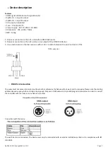 Предварительный просмотр 7 страницы Evolite Splitter 4 User Manual