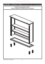 Preview for 5 page of Evolur 4500 HUTCH BOOKCASE Assembly Instructions Manual