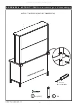 Preview for 9 page of Evolur 4500 HUTCH BOOKCASE Assembly Instructions Manual