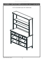 Preview for 10 page of Evolur 4500 HUTCH BOOKCASE Assembly Instructions Manual