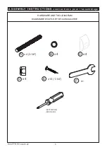 Предварительный просмотр 6 страницы Evolur CHEYENNE YOUTH Assembly Instructions Manual