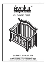 Evolur cheynne Assembly Instructions Manual предпросмотр