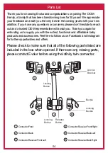 Preview for 3 page of Evolur Infinity Twin Connector 366 User Manual