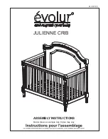 Предварительный просмотр 1 страницы Evolur julienne Assembly Instructions Manual