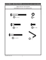 Предварительный просмотр 9 страницы Evolur julienne Assembly Instructions Manual