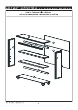 Предварительный просмотр 5 страницы Evolur MADISON HUTCH BOOKCASE Assembly Instructions Manual