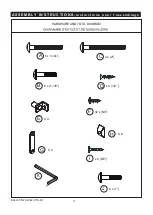 Предварительный просмотр 6 страницы Evolur MADISON HUTCH BOOKCASE Assembly Instructions Manual