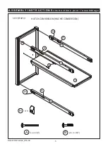 Предварительный просмотр 7 страницы Evolur MADISON HUTCH BOOKCASE Assembly Instructions Manual