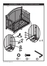 Предварительный просмотр 11 страницы Evolur Mia Moda Parkland Assembly Instructions Manual