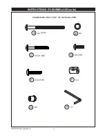 Предварительный просмотр 20 страницы Evolur Mia Moda Parkland Assembly Instructions Manual