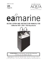 Evolution Aqua eamarine 450 Installation And Instruction Manual предпросмотр