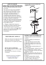 Предварительный просмотр 3 страницы evolution lighting BANKERS Safety And Assembly Instructions