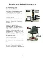 Preview for 8 page of Evolution Technologies Safari Sporty 3000 User Manual