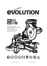 Preview for 1 page of Evolution 052-0001 Original Instructions Manual