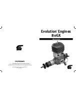 Предварительный просмотр 1 страницы Evolution 80GX User Manual