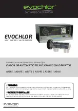 Evolution A15TS Installation And Operation Manual preview