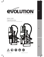 Evolution BORA 2800 Original Instructions Manual preview