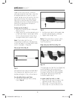 Предварительный просмотр 12 страницы Evolution DWS 225 Instruction Manual