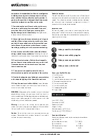 Preview for 6 page of Evolution DWS3255DB1 Instruction Manual