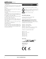 Preview for 8 page of Evolution DWS3255DB1 Instruction Manual