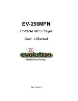 Предварительный просмотр 1 страницы Evolution EV-256MPN User Manual