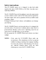 Предварительный просмотр 7 страницы Evolution EV-256MPN User Manual