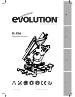 Evolution FURY62102 Original Instructions Manual preview