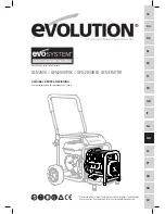 Предварительный просмотр 52 страницы Evolution GEN2800BEU Manual