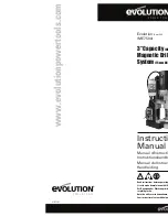 Предварительный просмотр 34 страницы Evolution ME7500 Instruction Manual