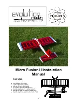 Предварительный просмотр 1 страницы Evolution Micro Fusion II Instruction Manual