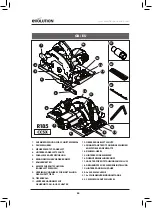 Предварительный просмотр 50 страницы Evolution R165CCSL Original Instructions Manual