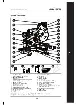 Предварительный просмотр 13 страницы Evolution R255SMS-DB Original Instructions Manual