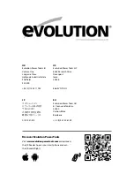 Preview for 32 page of Evolution RAGE 5 Original Instructions Manual