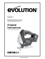 Preview for 1 page of Evolution Rage 7 Original Instructions Manual