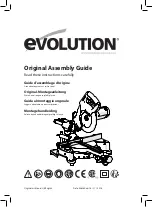 Предварительный просмотр 1 страницы Evolution RAGE3+ Assembly Manual