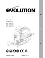 Preview for 1 page of Evolution RAGE7-S Original Instructions Manual