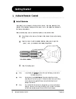 Предварительный просмотр 9 страницы Evolve Communications GUIDE Remote RD5000 User Manual