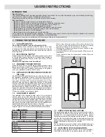 Предварительный просмотр 3 страницы Evolve 24C G.C. User Instructions