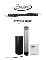 Evolve ES Series Installation Instructions & Owner'S Manual preview