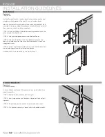 Preview for 34 page of Evolve SHOWROOMS Installation Manual