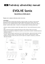 Предварительный просмотр 12 страницы Evolve Sonix User Manual