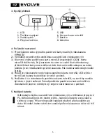 Предварительный просмотр 4 страницы Evolve Sport Cam X1 User Manual